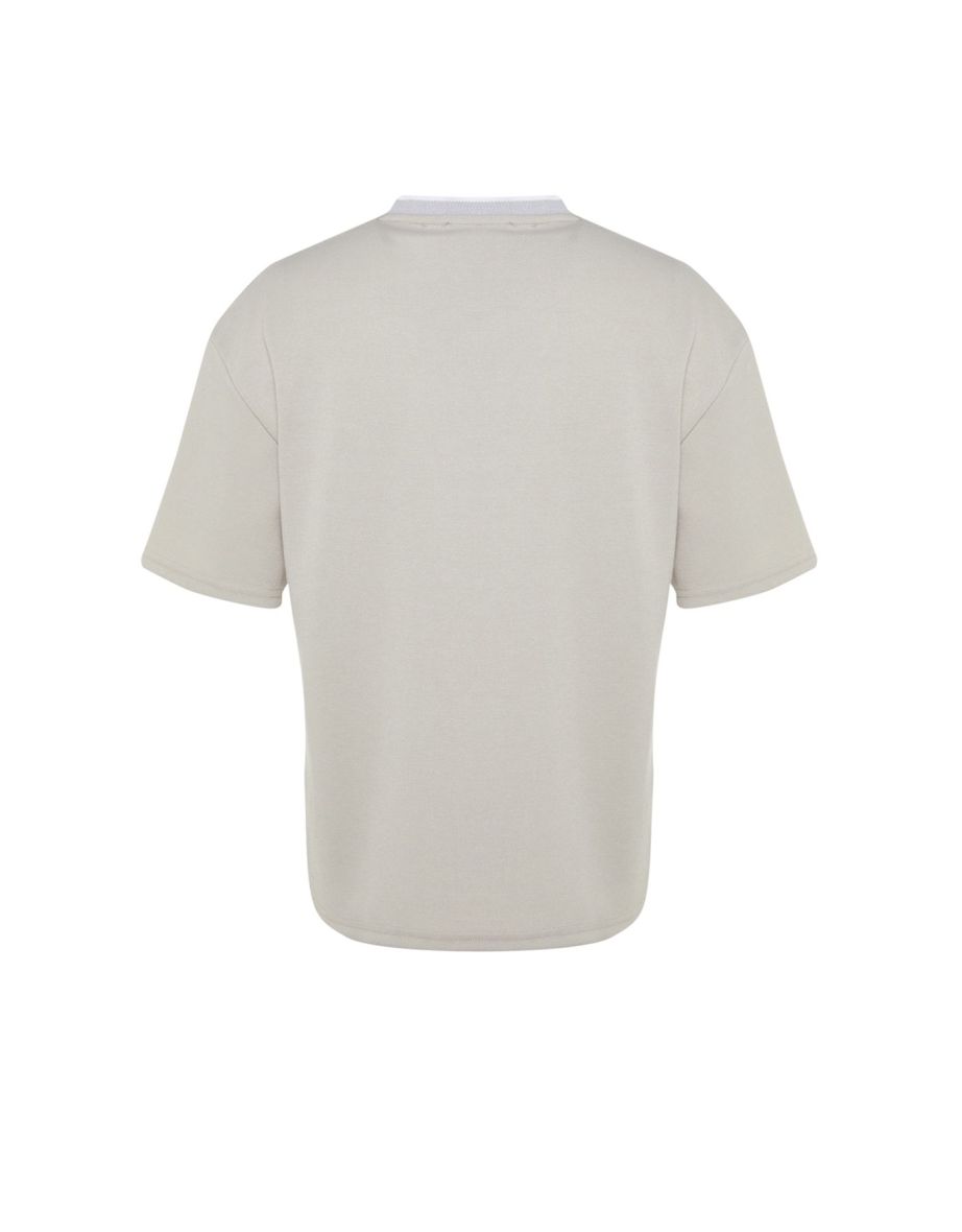 T-Shirt - Gray - Relaxed fit - 9