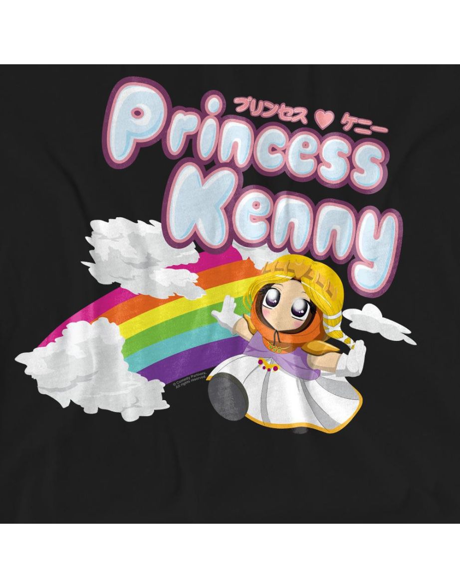 South Park Unisex Adult Princess Kenny T-Shirt - Black - 3