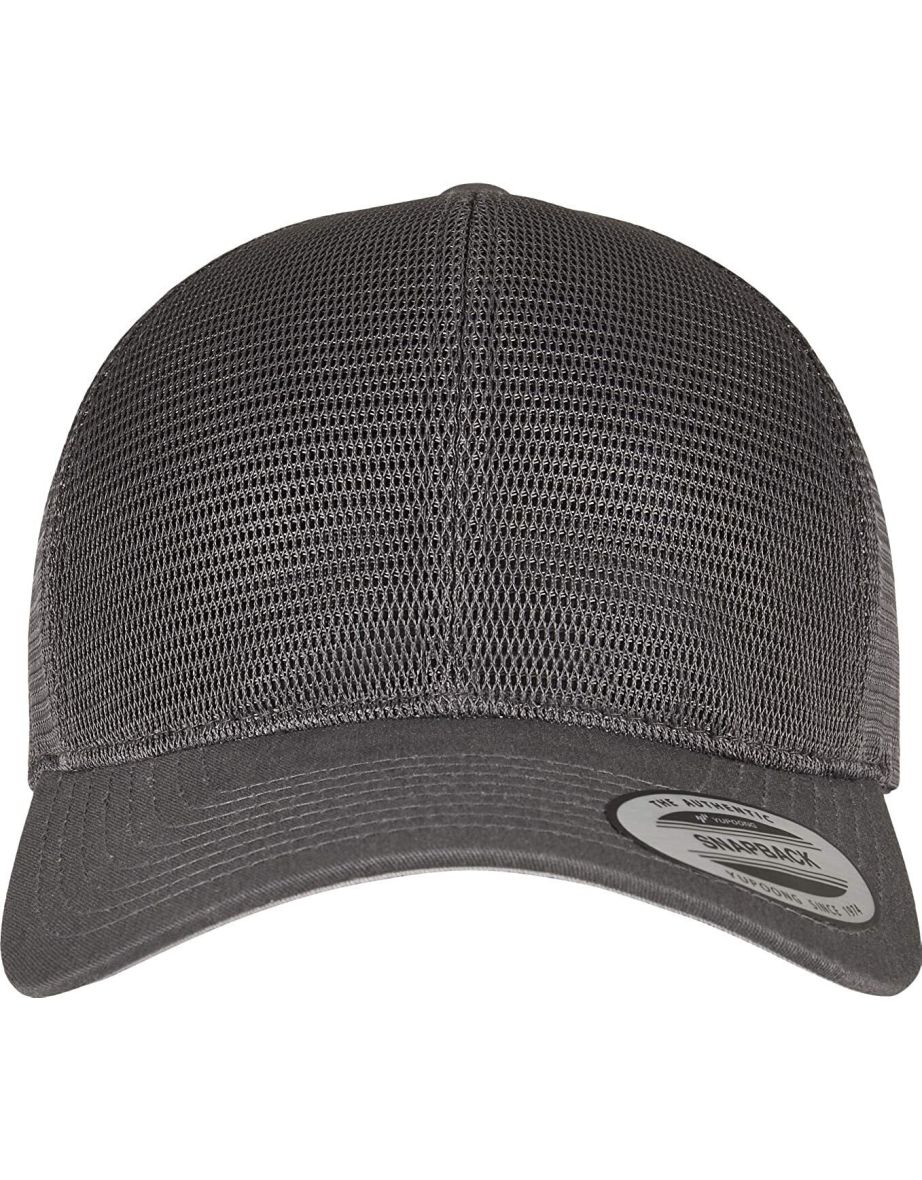 Flexfit Unisex Adult Omnimesh Mesh Cap - Charcoal - 3