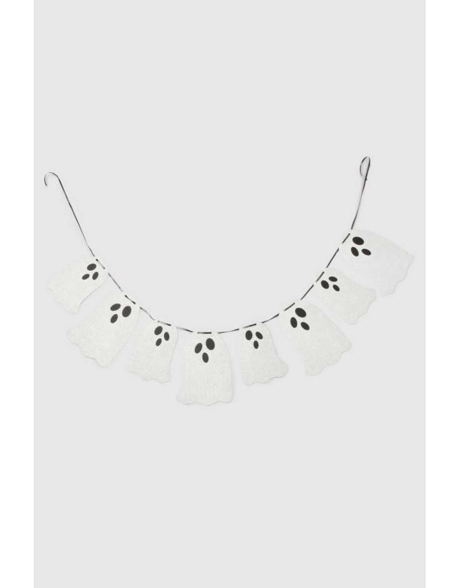 Halloween Party Ghost Banner - white - 1