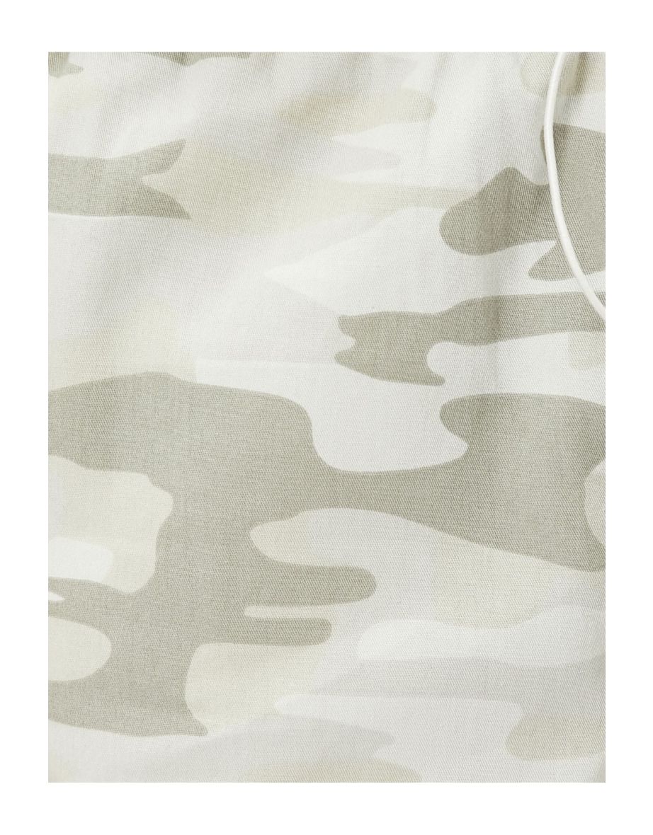 Camouflage Cargo Parachute Trousers Stopper Pocket Detailed - 5