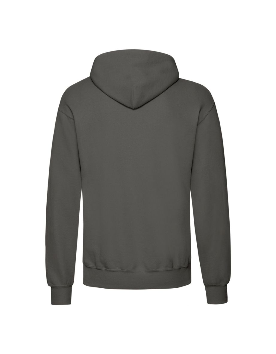 Fruit Of The Loom Adults Classic Hooded Sweatshirt - Light Graphite - 1