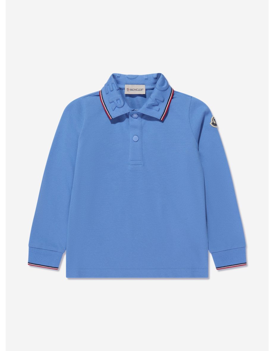 Baby moncler 2025 long sleeve polo