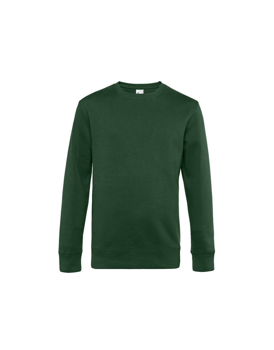 Shop B C Mens King Crew Neck Sweater Bottle Green Online in Qatar VogaCloset