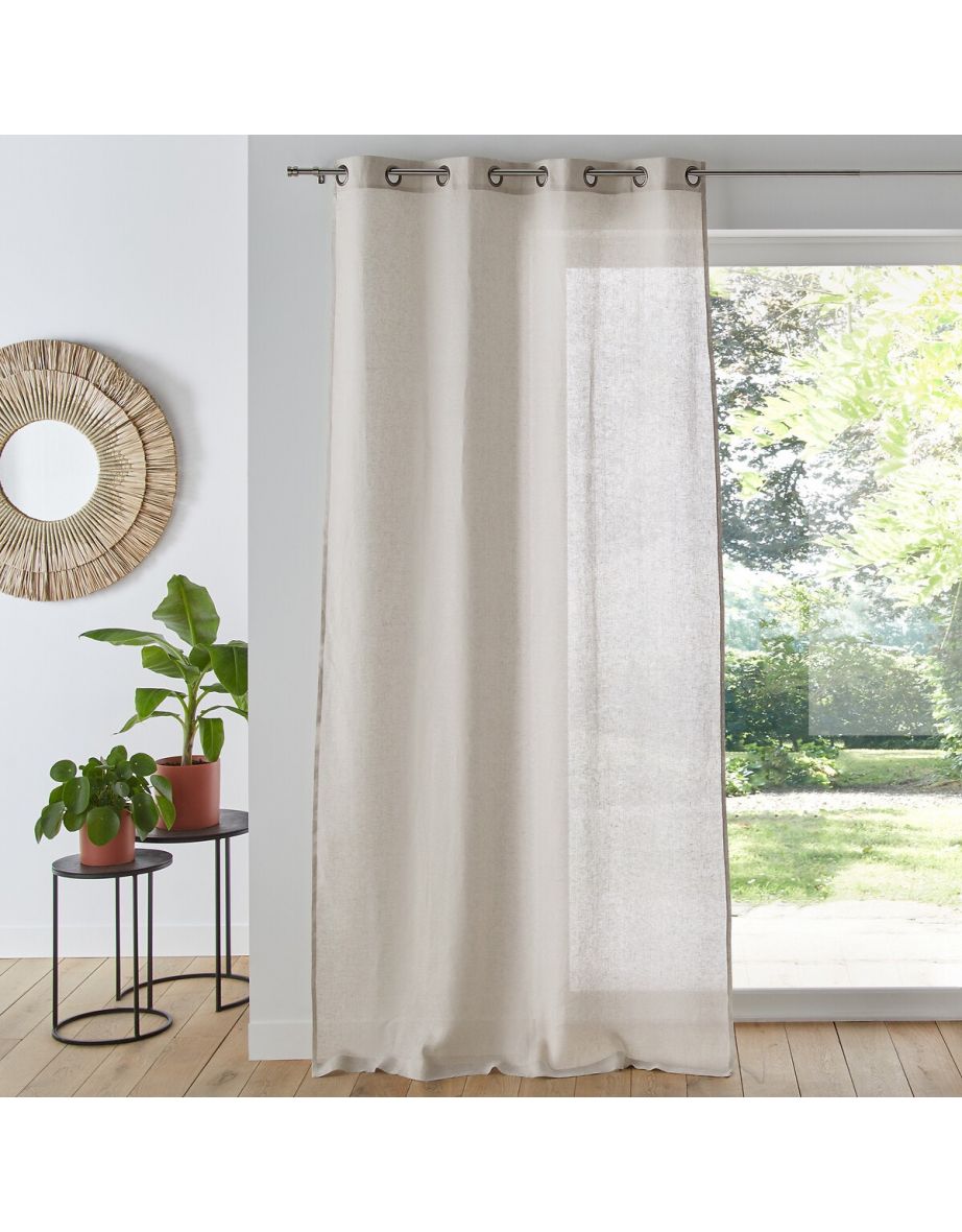 ONEGA Ring Top Linen Panel