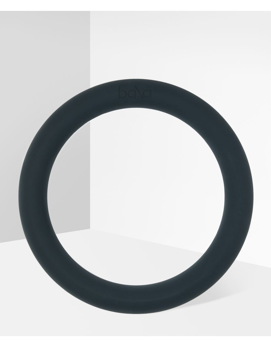 A 10lb power workout ring. Charcoal