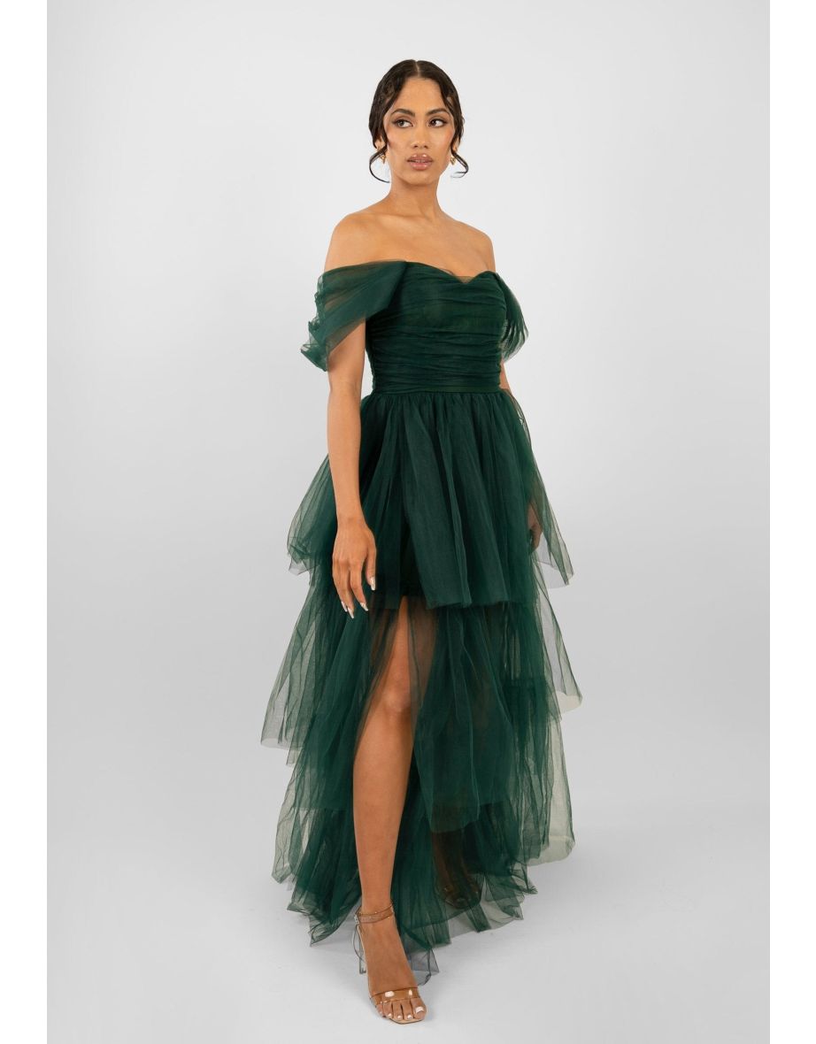 Sydney Maxi Dress in Forest Green