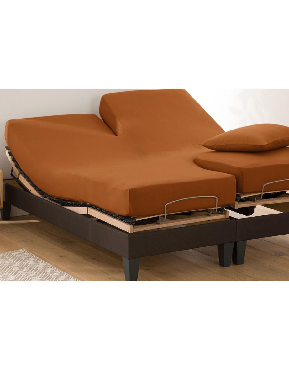 Scenario Stretch Cotton Jersey Fitted Sheet for Articulated Beds - 1