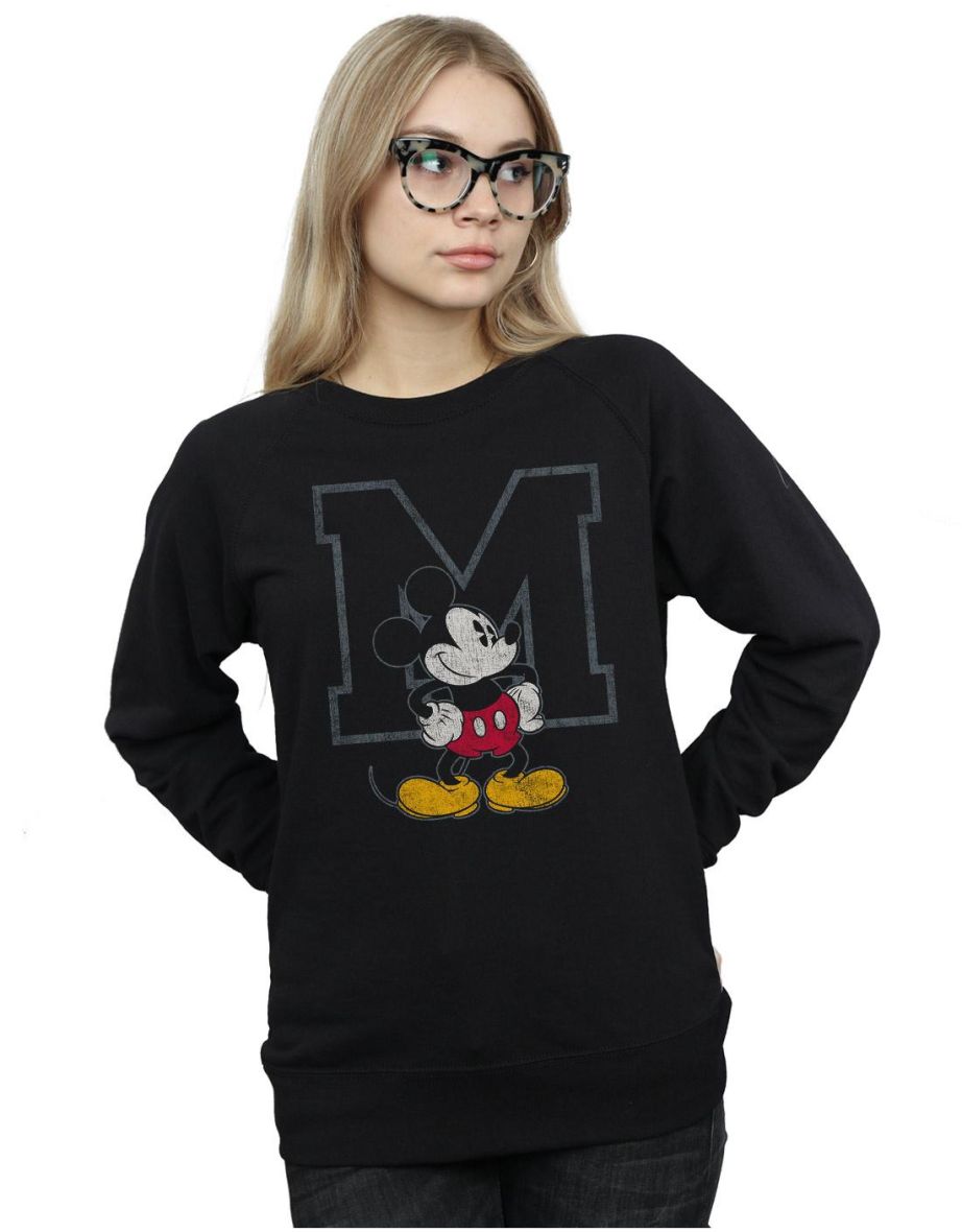 Ladies mickey mouse sweatshirt best sale