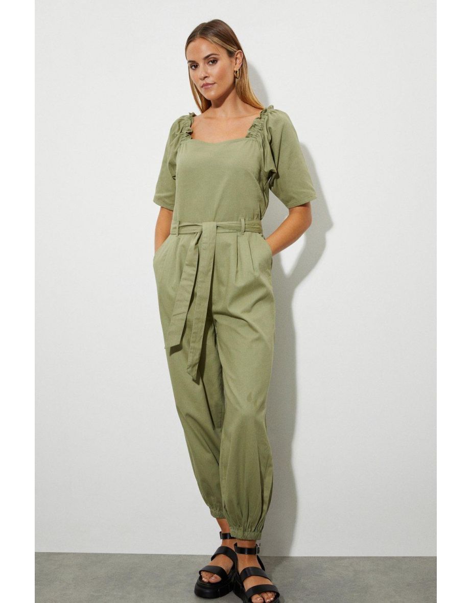 Dorothy perkins green jumpsuit on sale