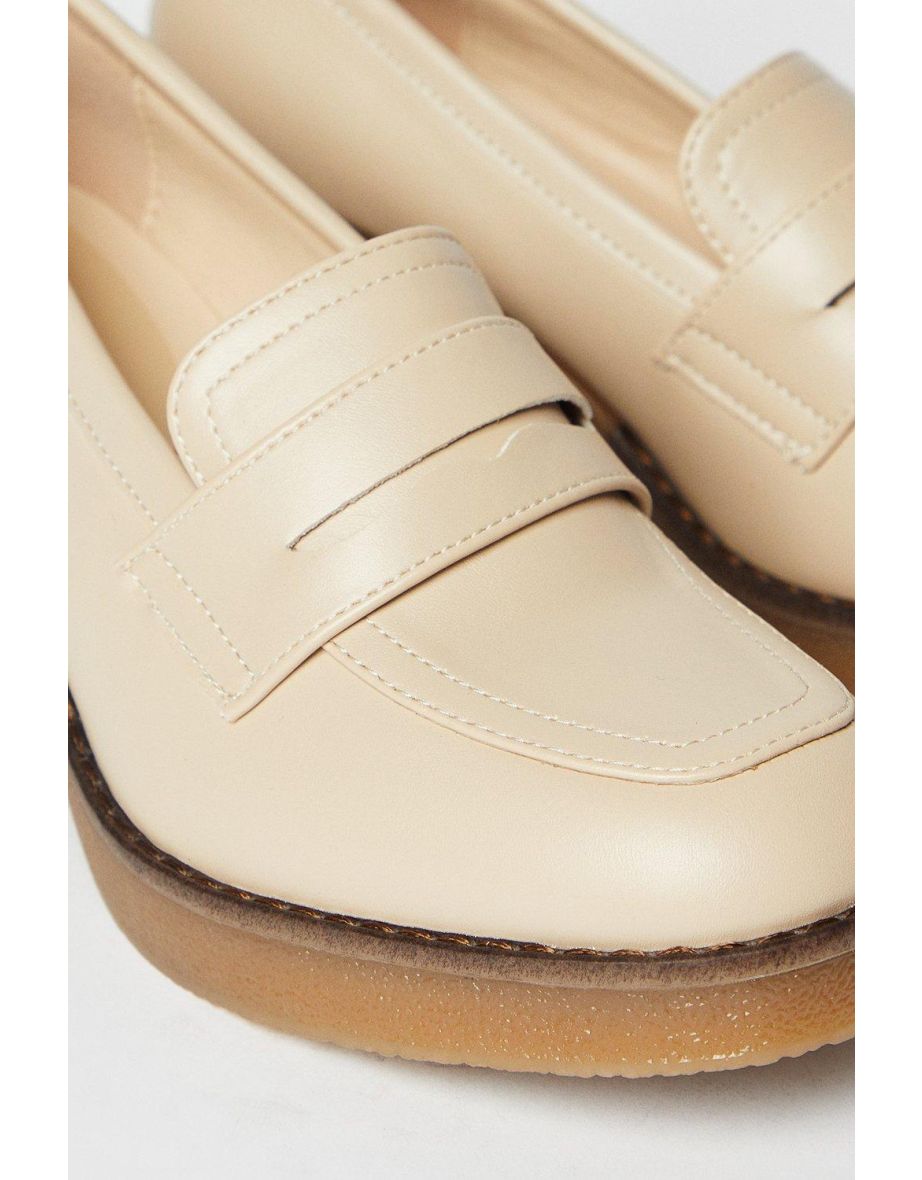Butterfly Chunky Heeled Penny Loafer - 3