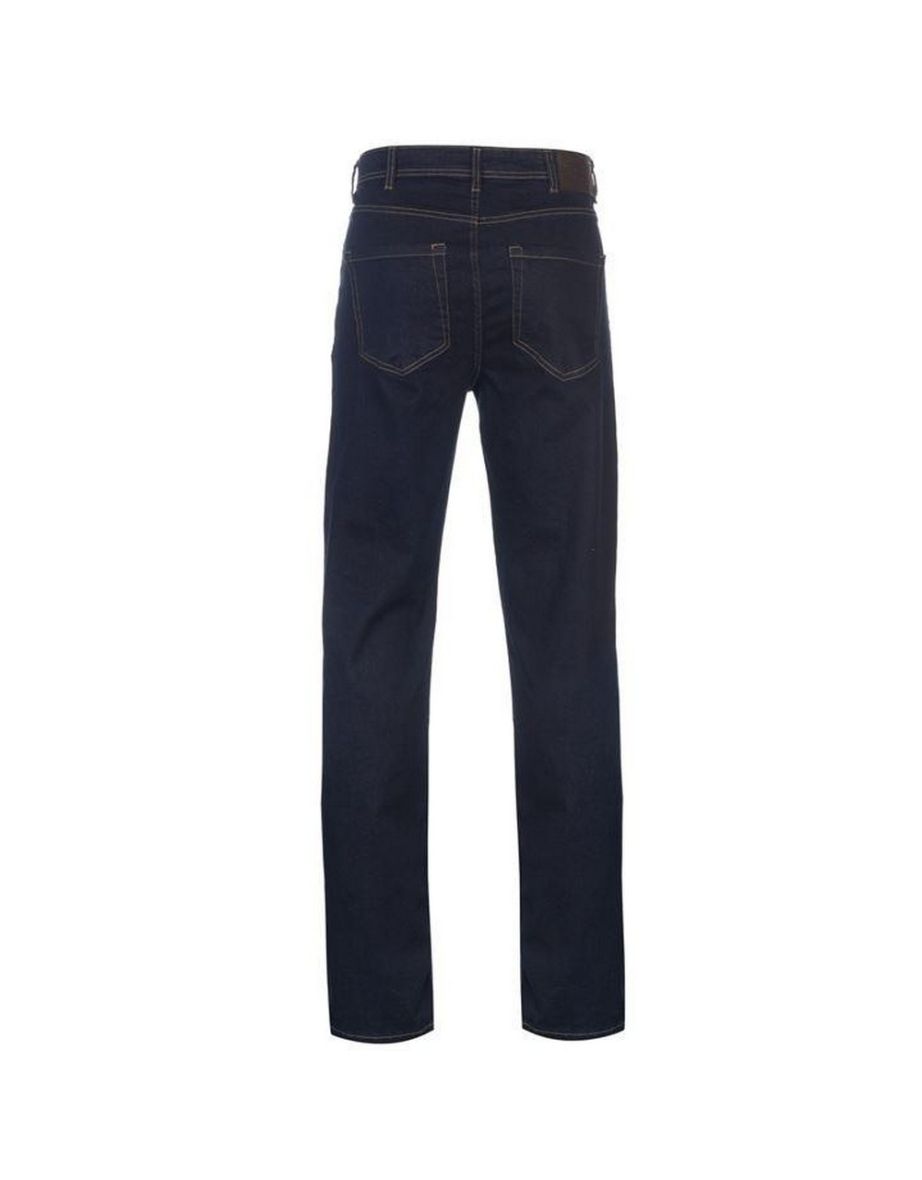 Duke Mens Cedric King Size Tapered Fit Stretch Jeans - Indigo - 1