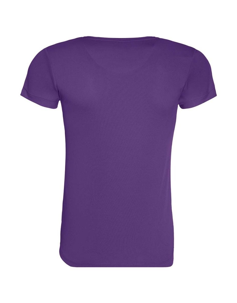 Awdis Womens/Ladies Cool Recycled T-Shirt - Purple - 1