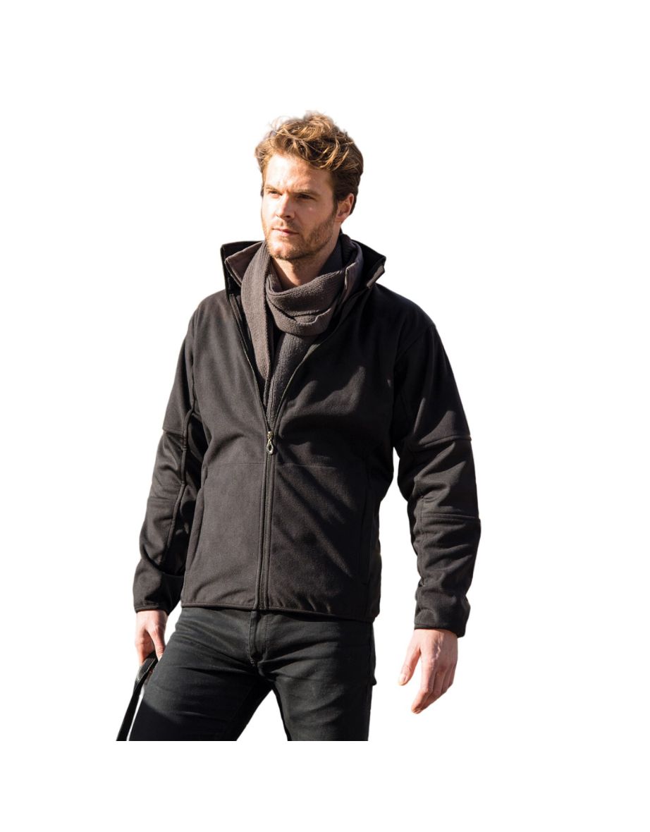 Result Mens Osaka Soft Shell Jacket - Black - 1