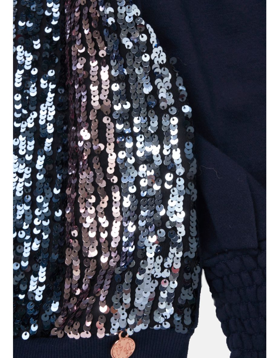 Enid Sequin Front Sweatshirt - 5