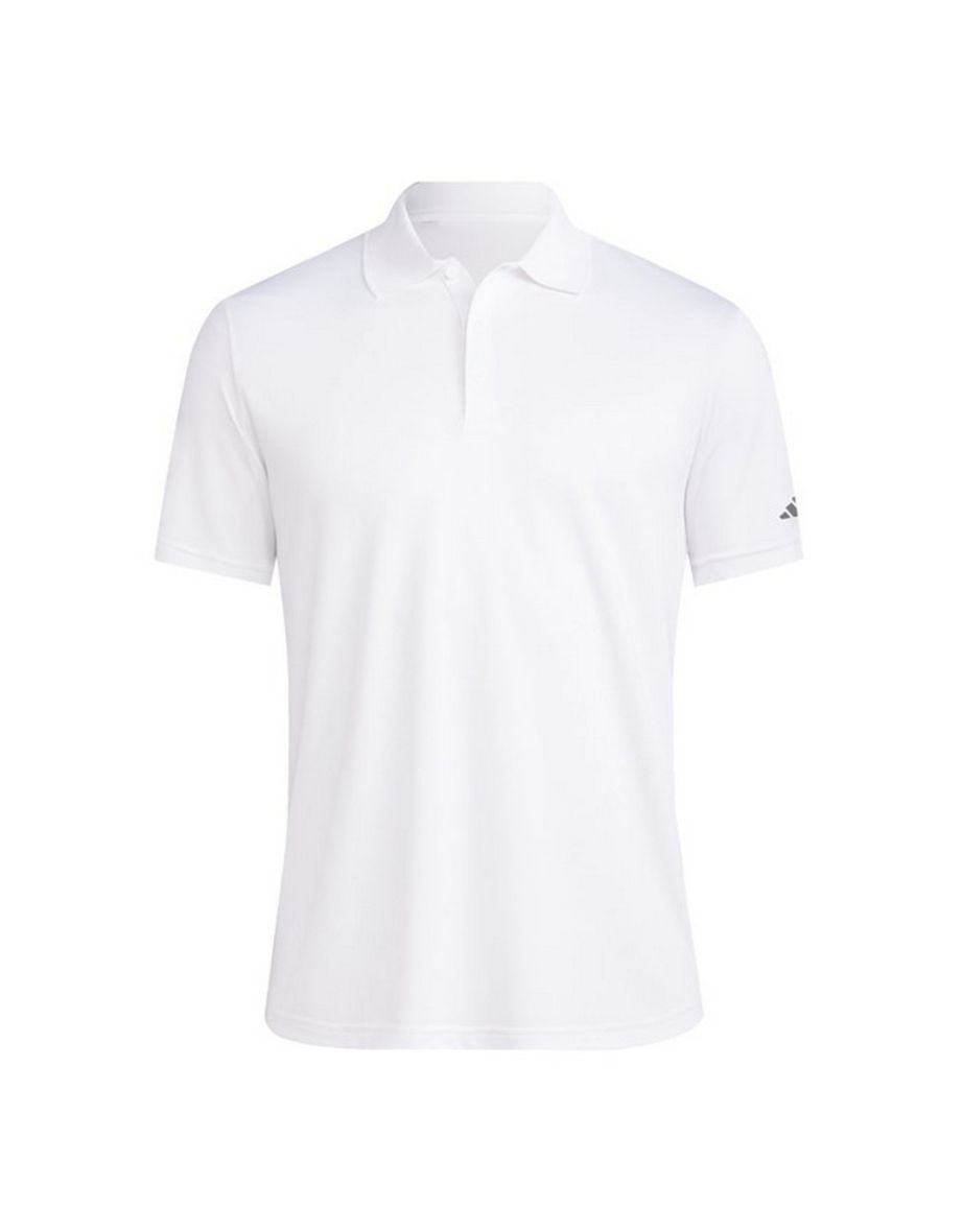 Adidas Clothing Mens Performance Polo Shirt - White