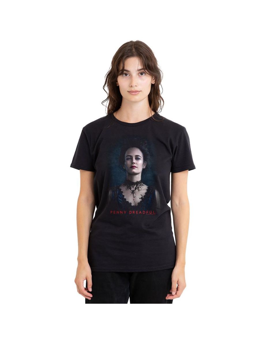 Penny Dreadful Unisex Adult Vanessa T-Shirt - Black