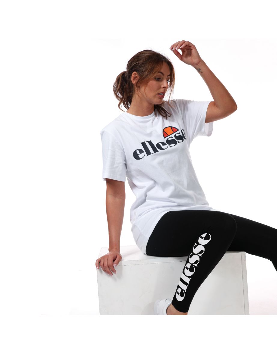 Women's Ellesse Albany T-Shirt in White - 3