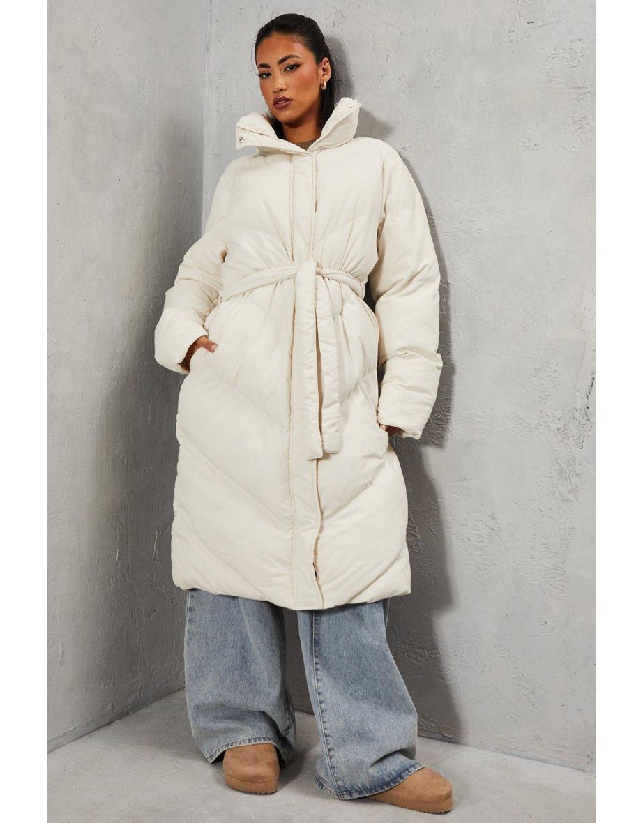 Padded Maxi Duvet Coat - 3