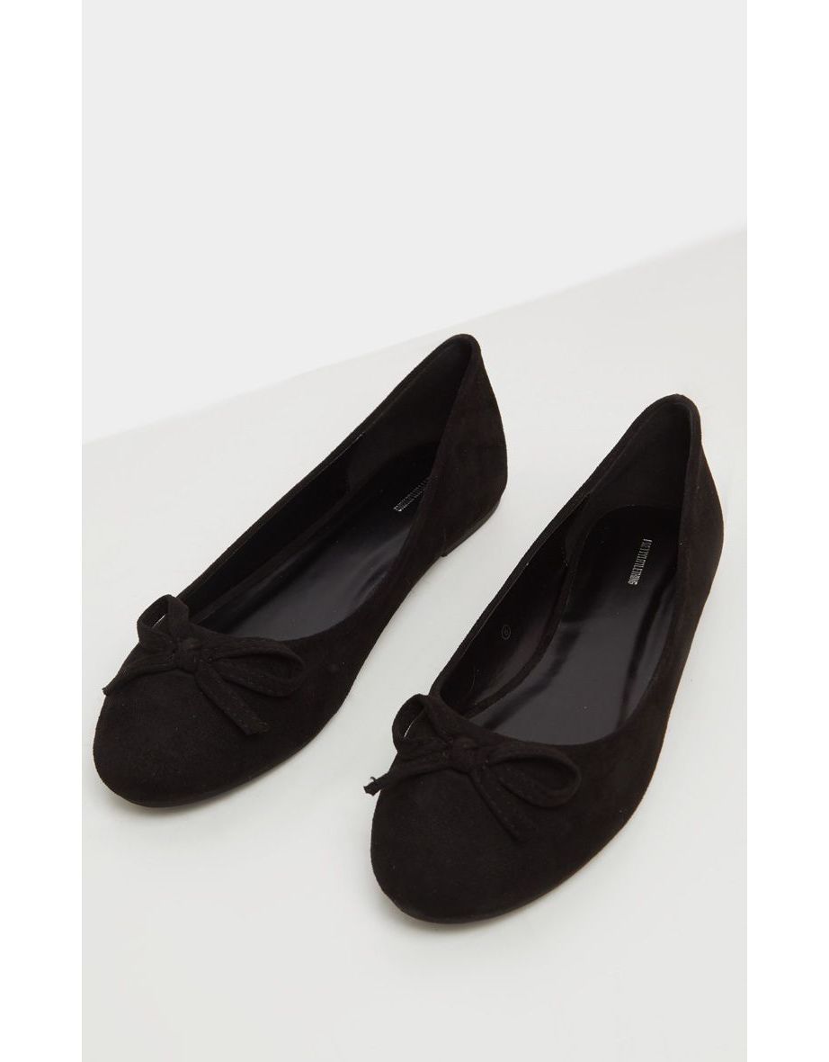 Black Round Toe Ballet