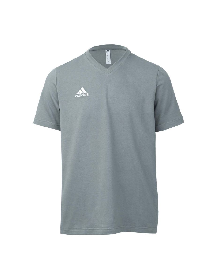 Men's adidas Entrada 22 Cotton T-Shirt in Grey