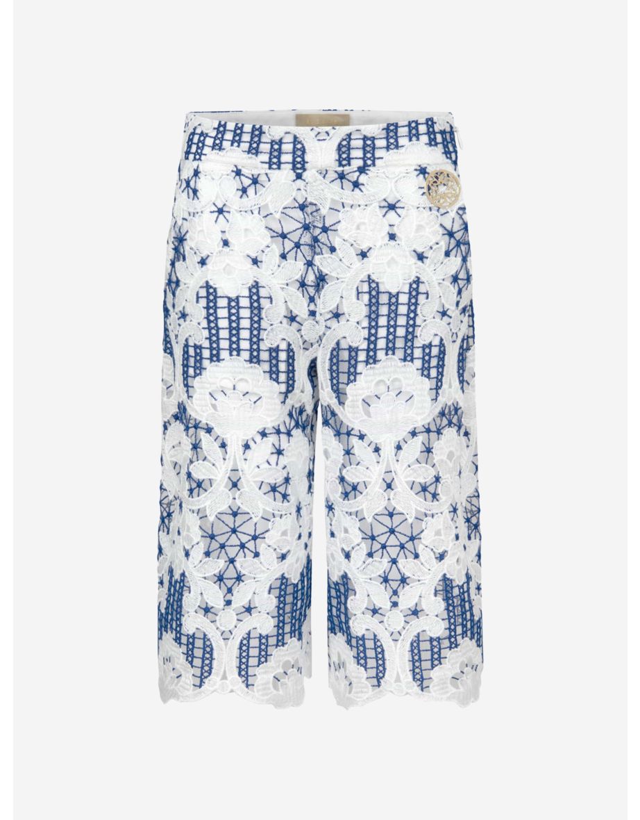 Elie Saab White Trousers