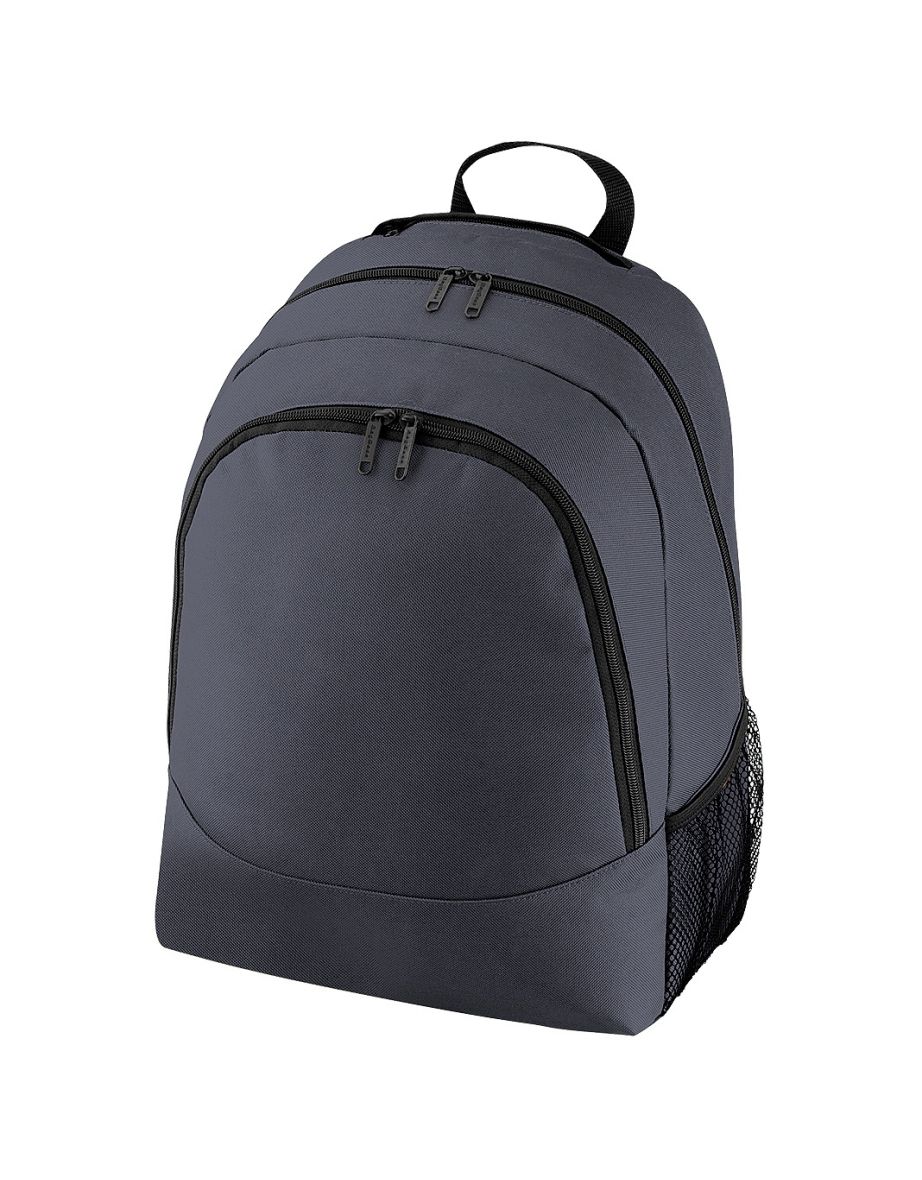 BagBase Plain Universal Backpack / Rucksack Bag (18 Litres) - Graphite Grey