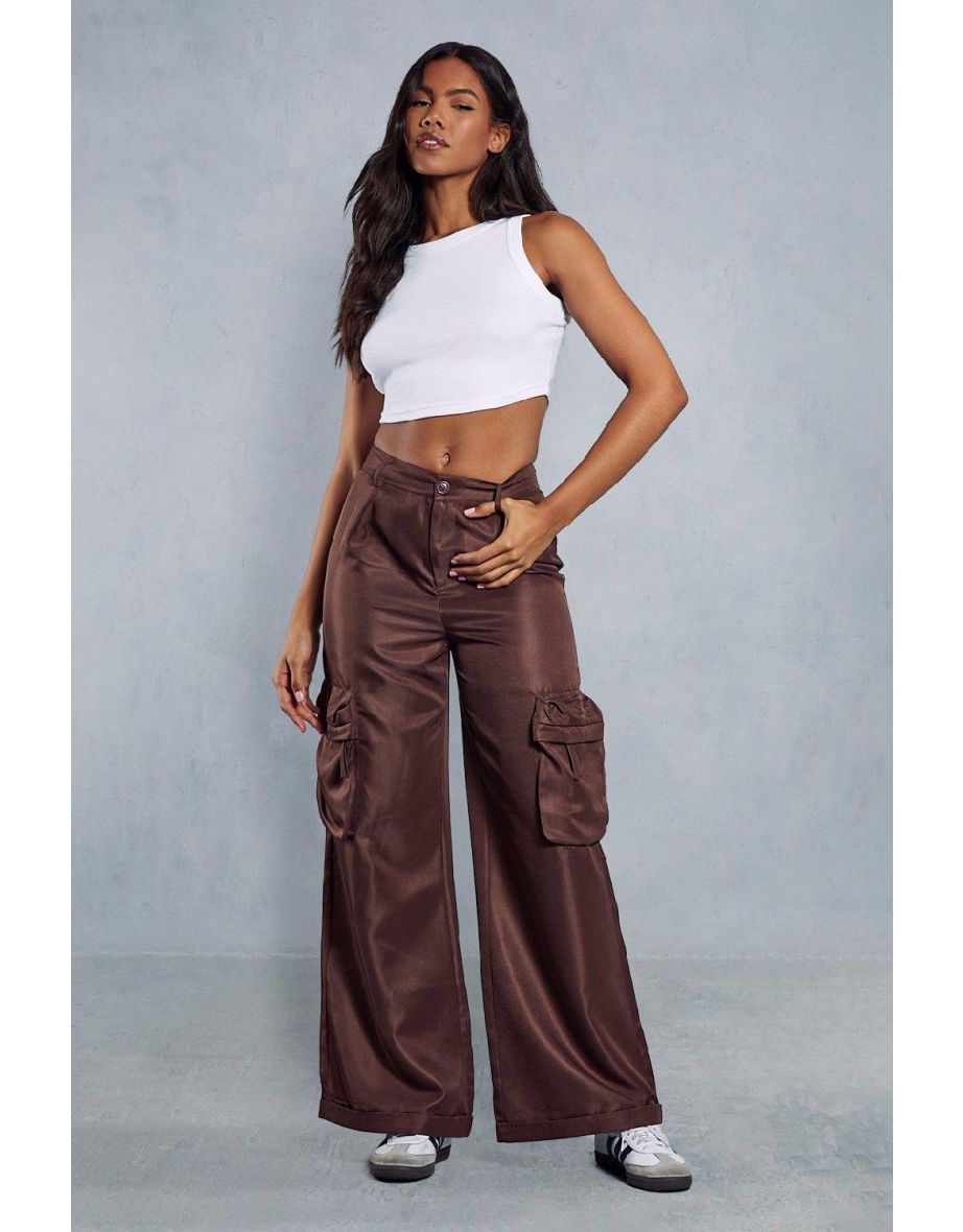 Relaxed Fit Multi Pocket Detail Cargo Trousers