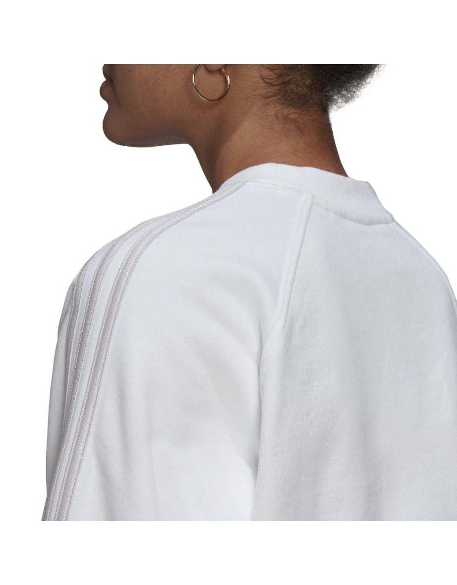Women's adidas Originals Adicolor Classics Crew Sweatshirt in White - 9
