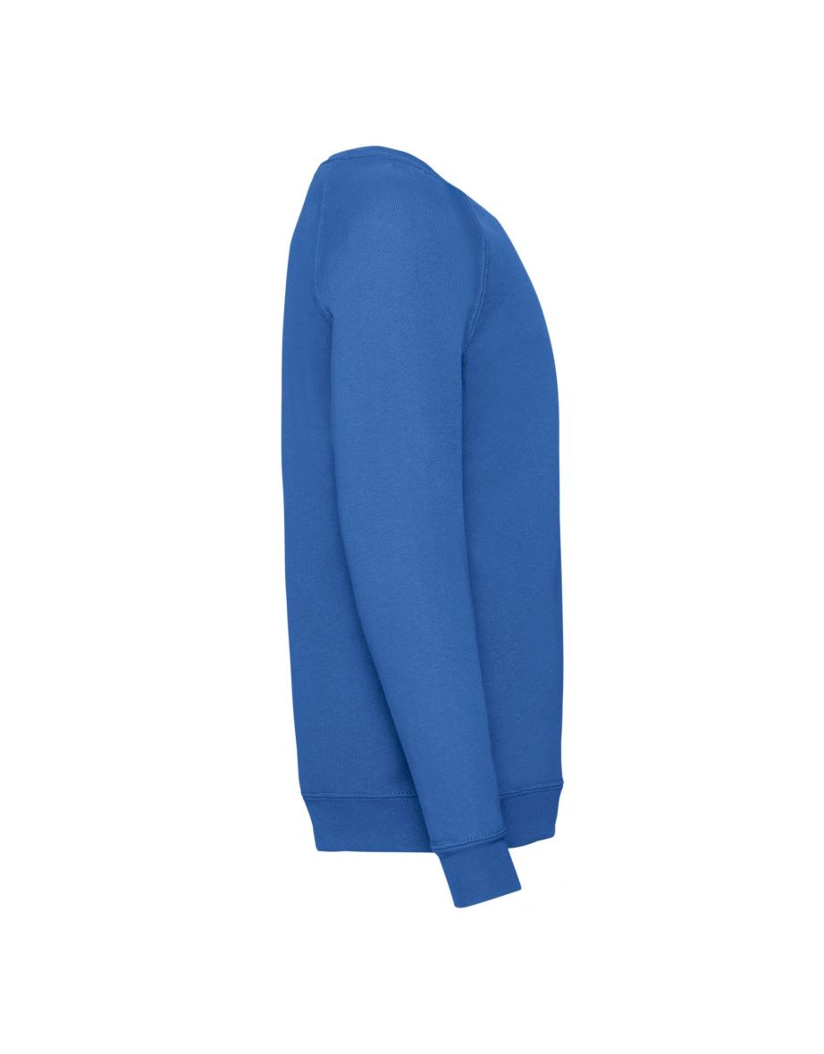Fruit of the Loom Childrens/Kids Classic Raglan Sweatshirt - Royal Blue - 2