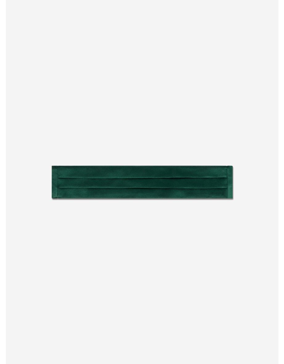Boys Velvet Bow Tie in Green - 3