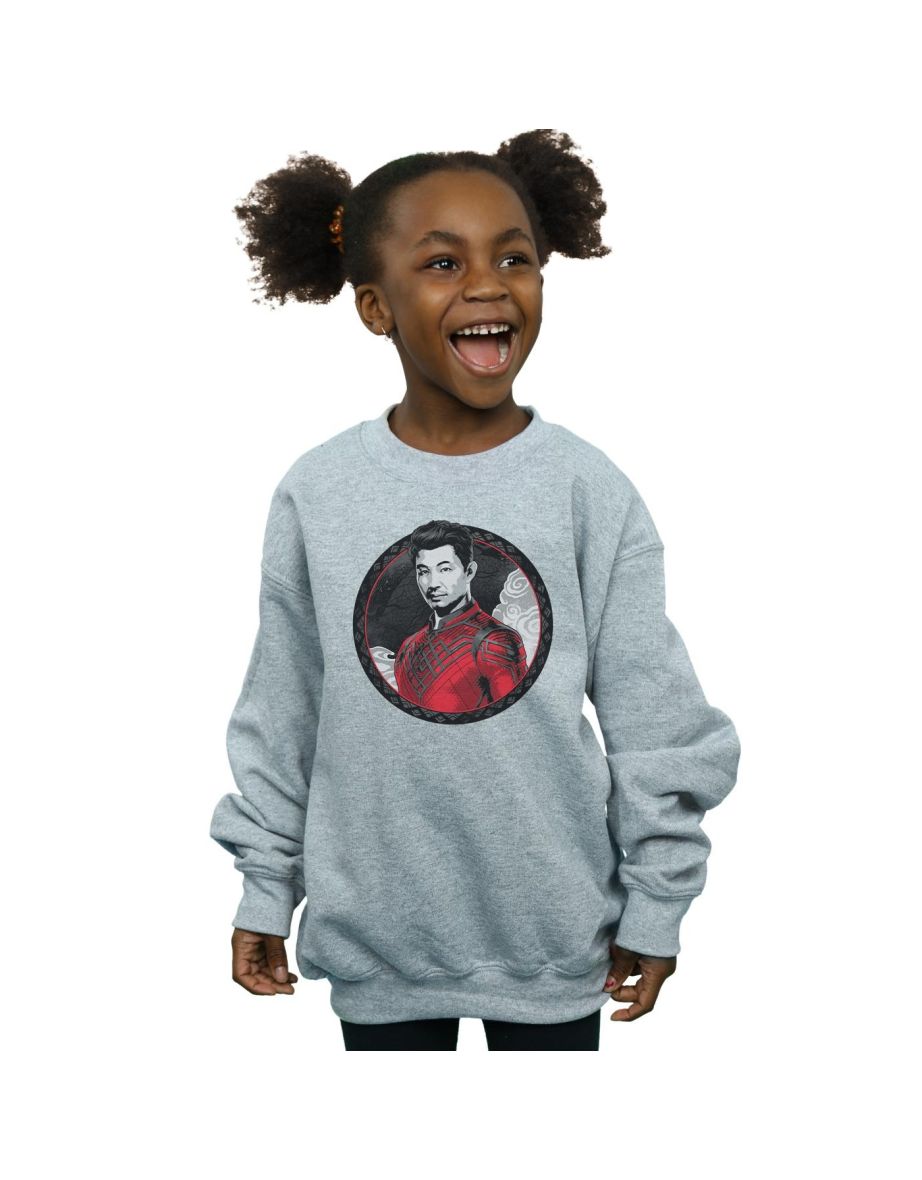 Girls discount red sweatshirt