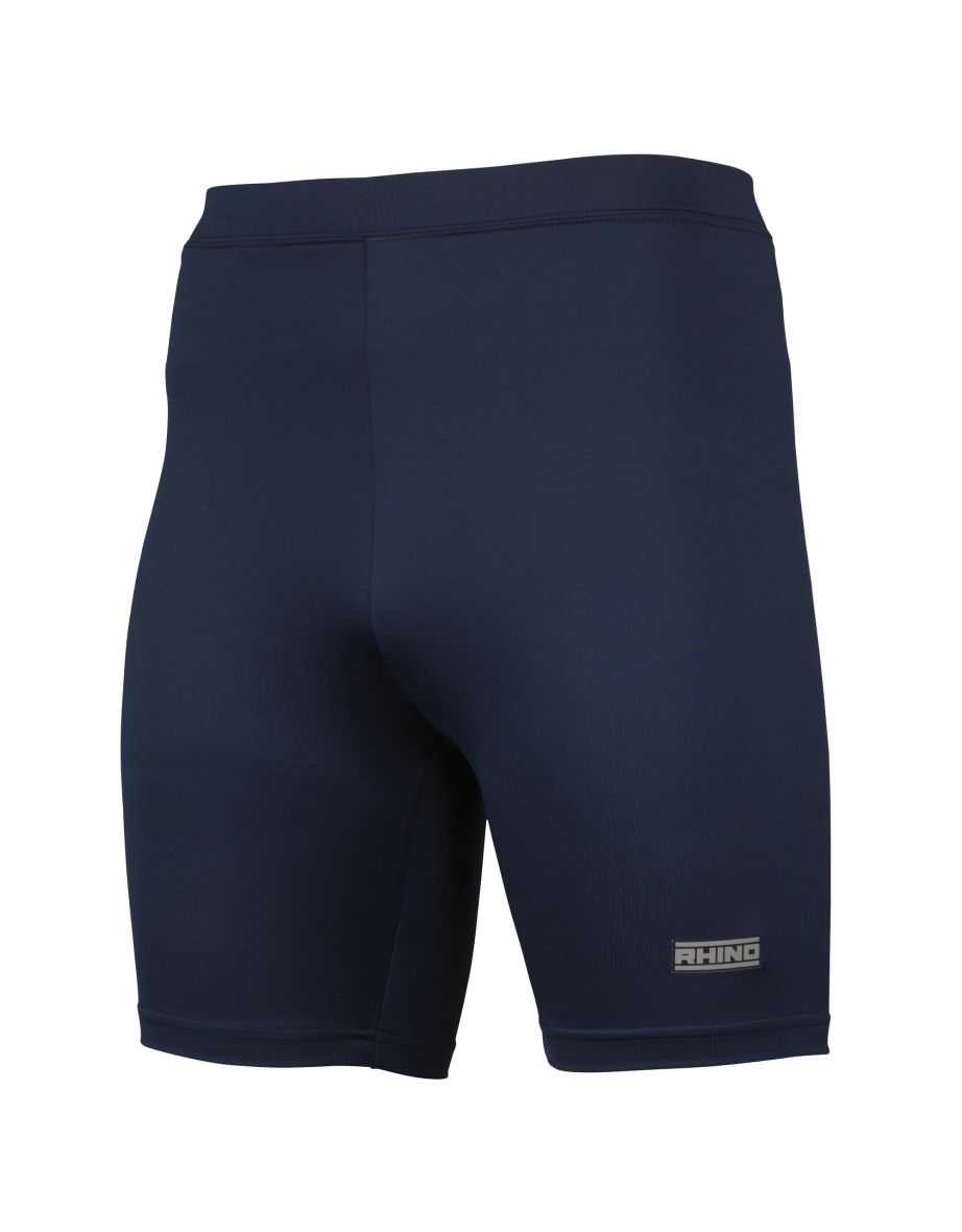 Rhino Mens Sports Base Layer Shorts - Navy