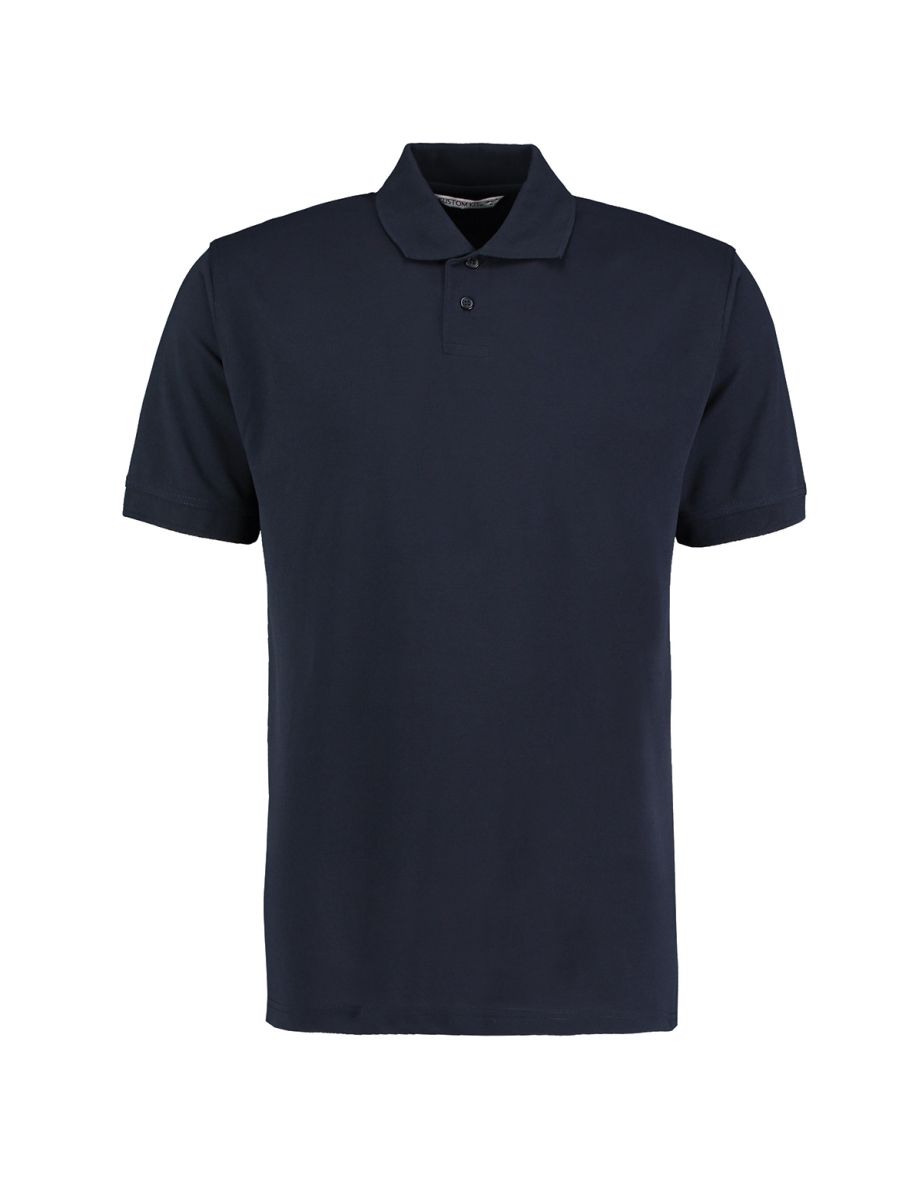 Kustom Kit Mens Regular Fit Workforce Pique Polo Shirt - Navy
