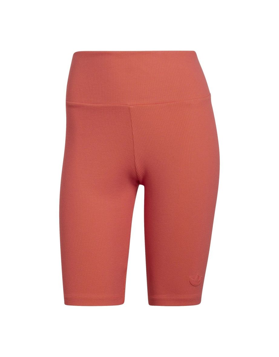 Women's adidas Originals 2 Coloured Rib Short Tights in Pink - 6