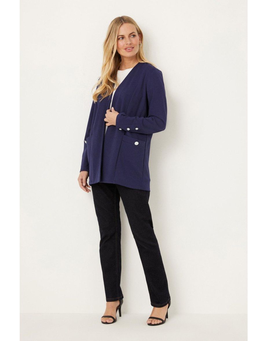 Petite Smart Longline Jacket