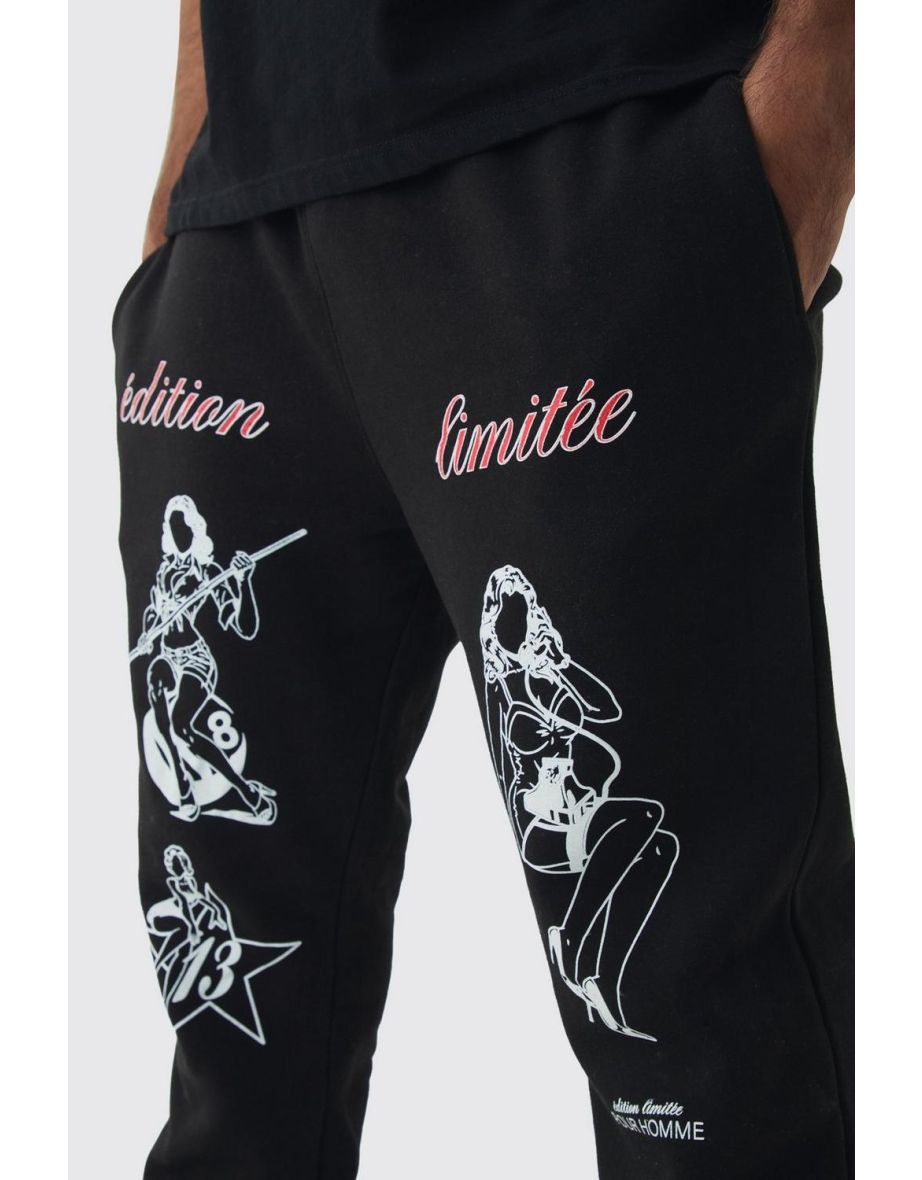Plus Pinup Model Jogger - black - 2