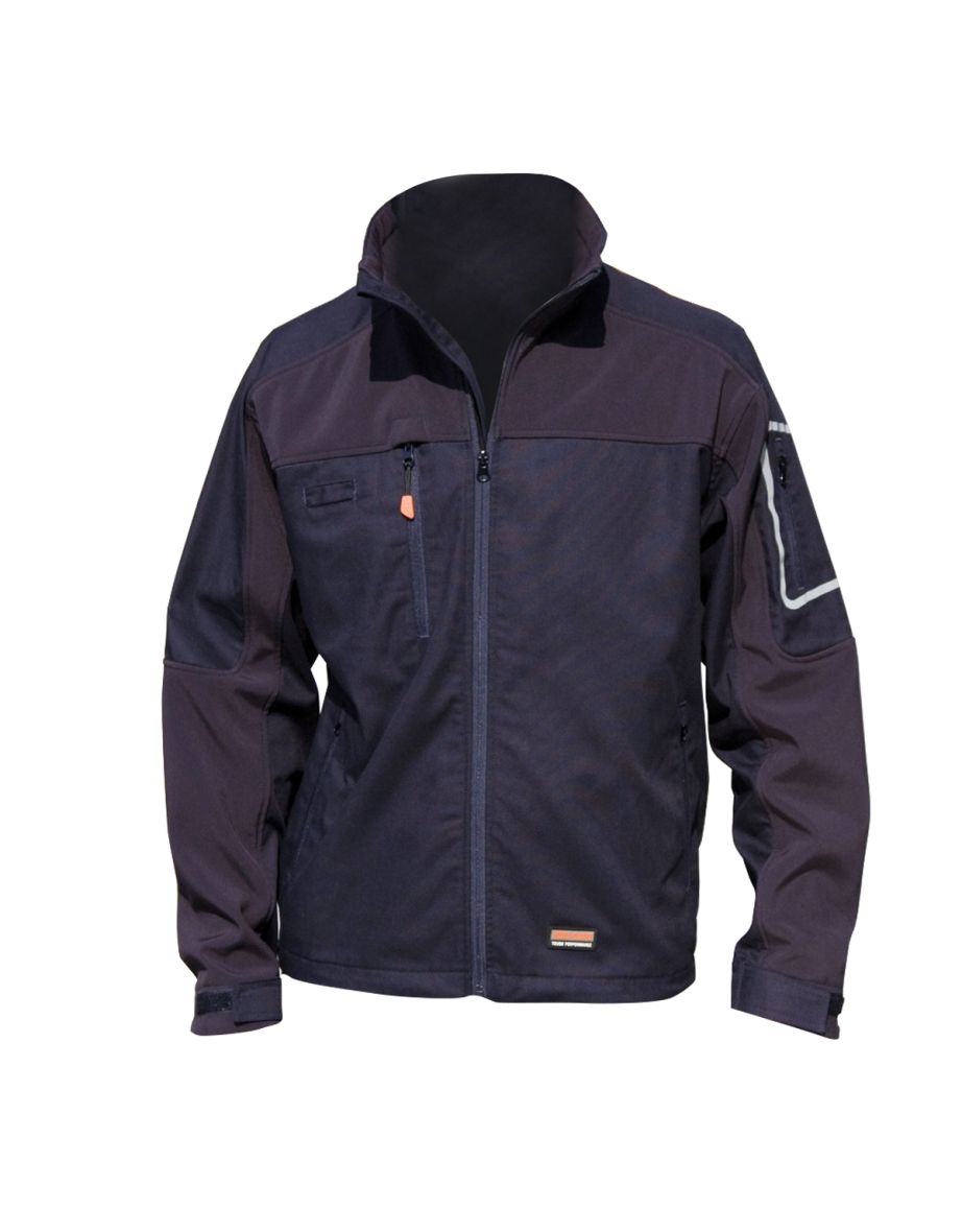 Result Mens Sabre Stretch Work Performance Jacket - Navy Blue