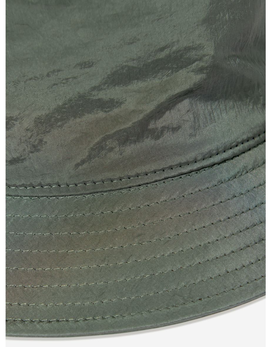 Boys Compass Logo Bucket Hat in Green - 3