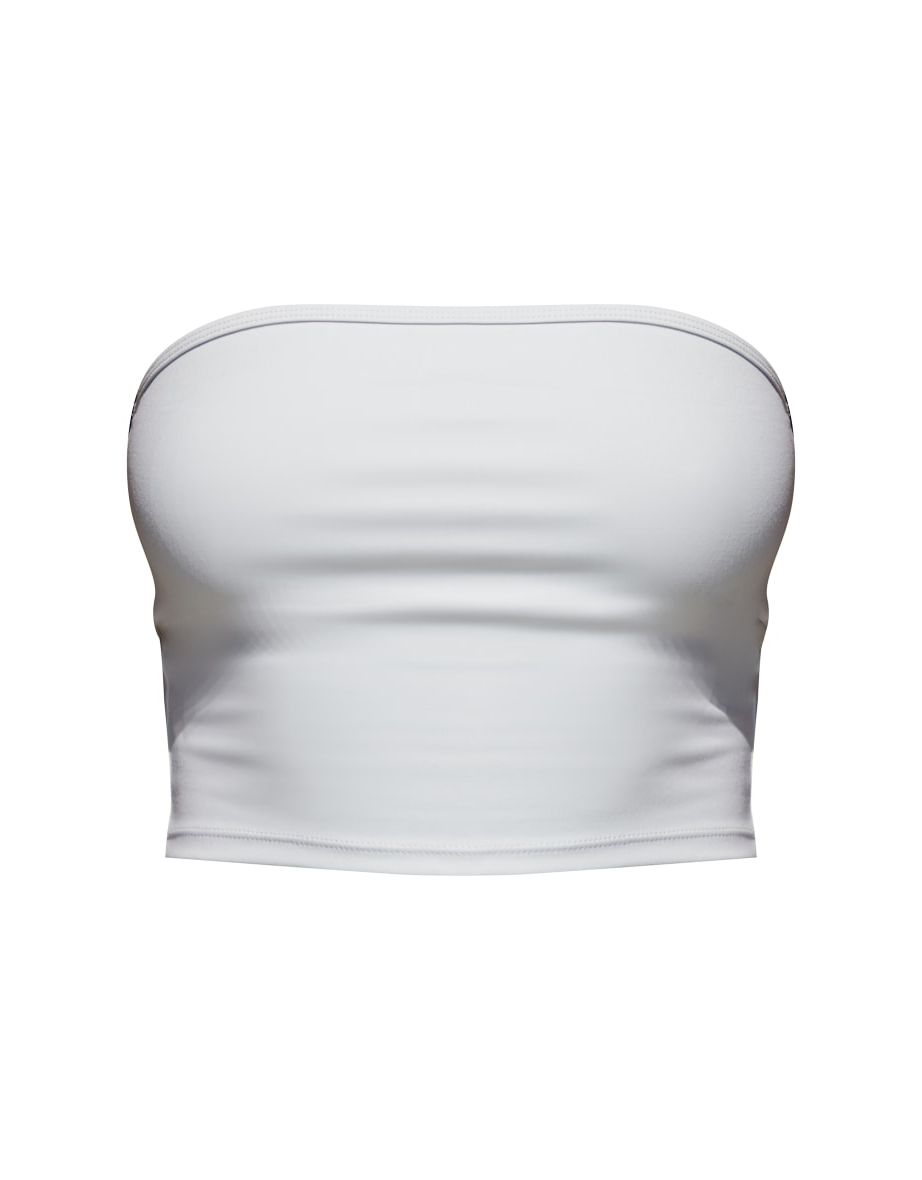 Light Grey Contour Sculpt Bandeau Top - 4