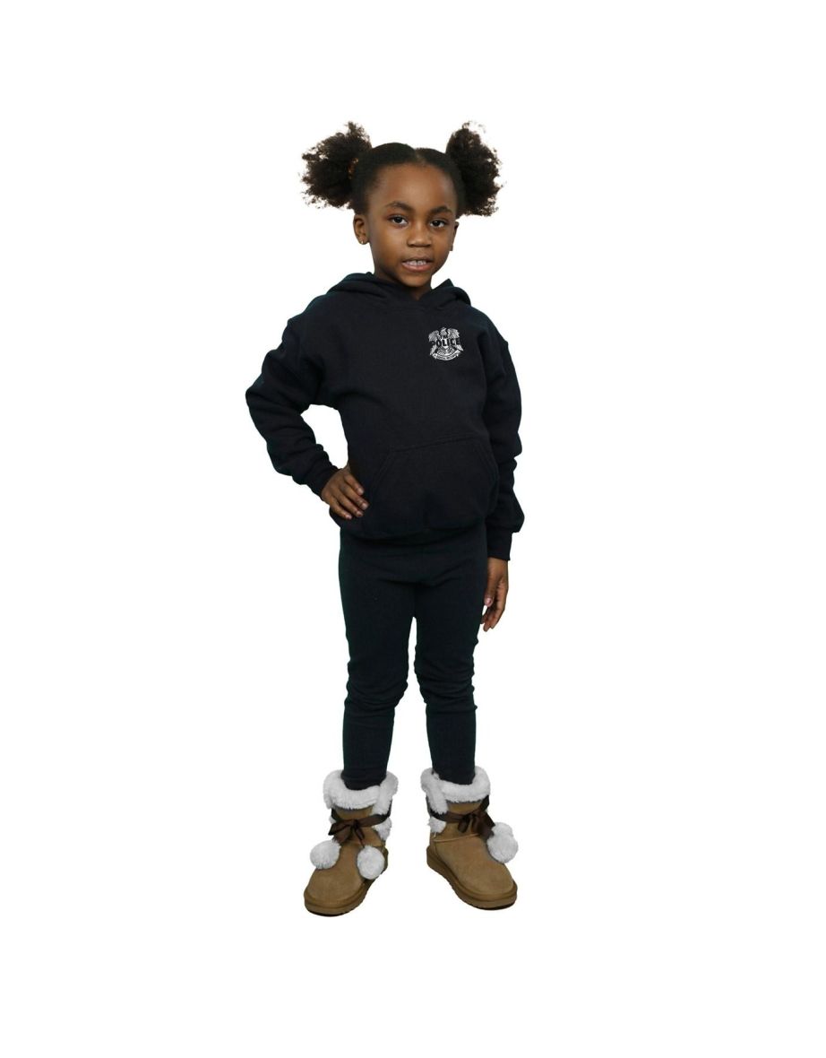The Police Girls Illegal Records Eagle Chest Hoodie - Black - 3