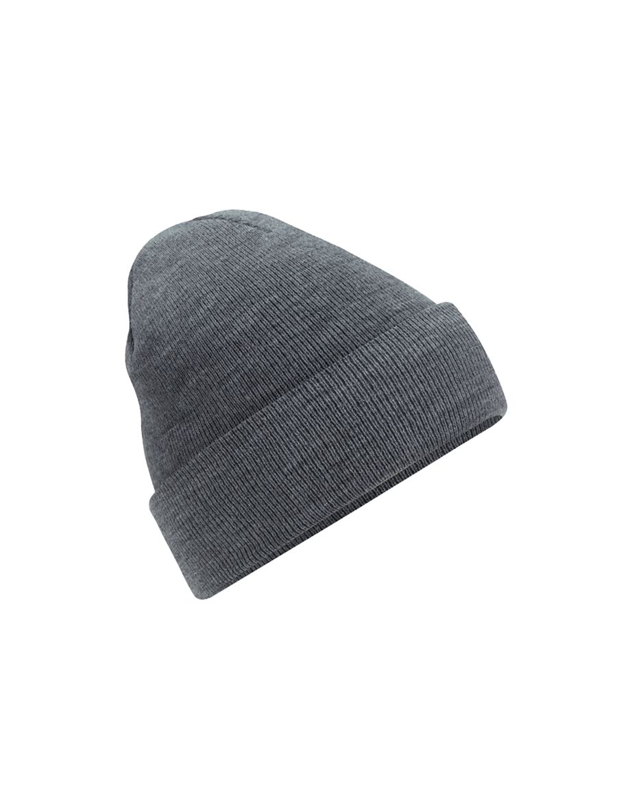 Beechfield Unisex Original Cuffed Beanie Winter Hat - Granite