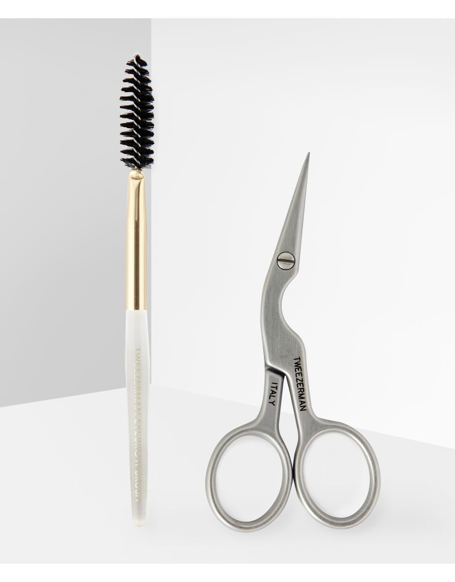 Brow Shaping Scissors With Brush