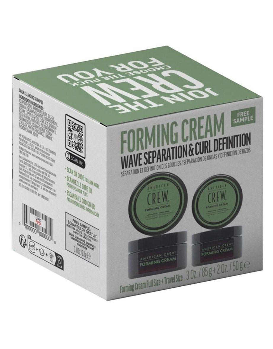 American Crew Forming Cream 85ml & 50ml Duo