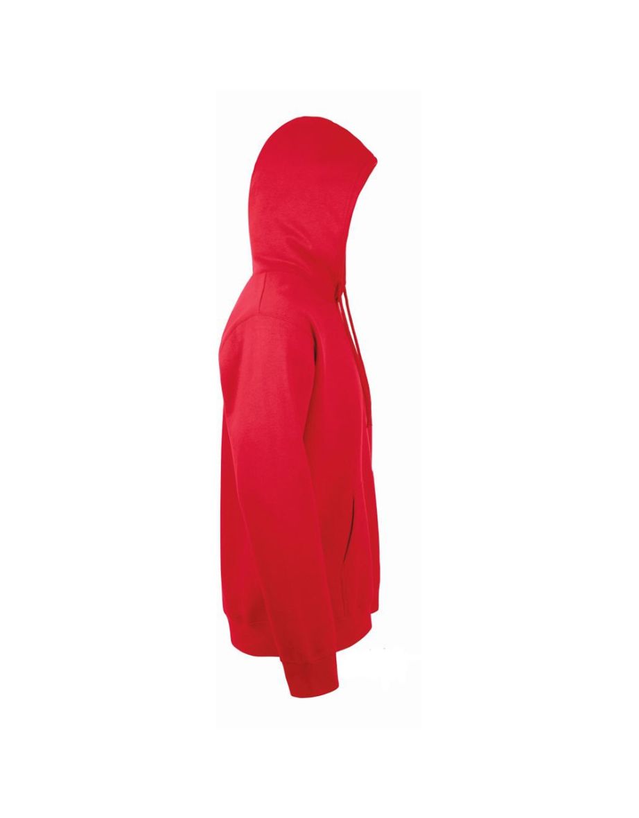 SOLS Snake Unisex Hooded Sweatshirt / Hoodie - Red - 2