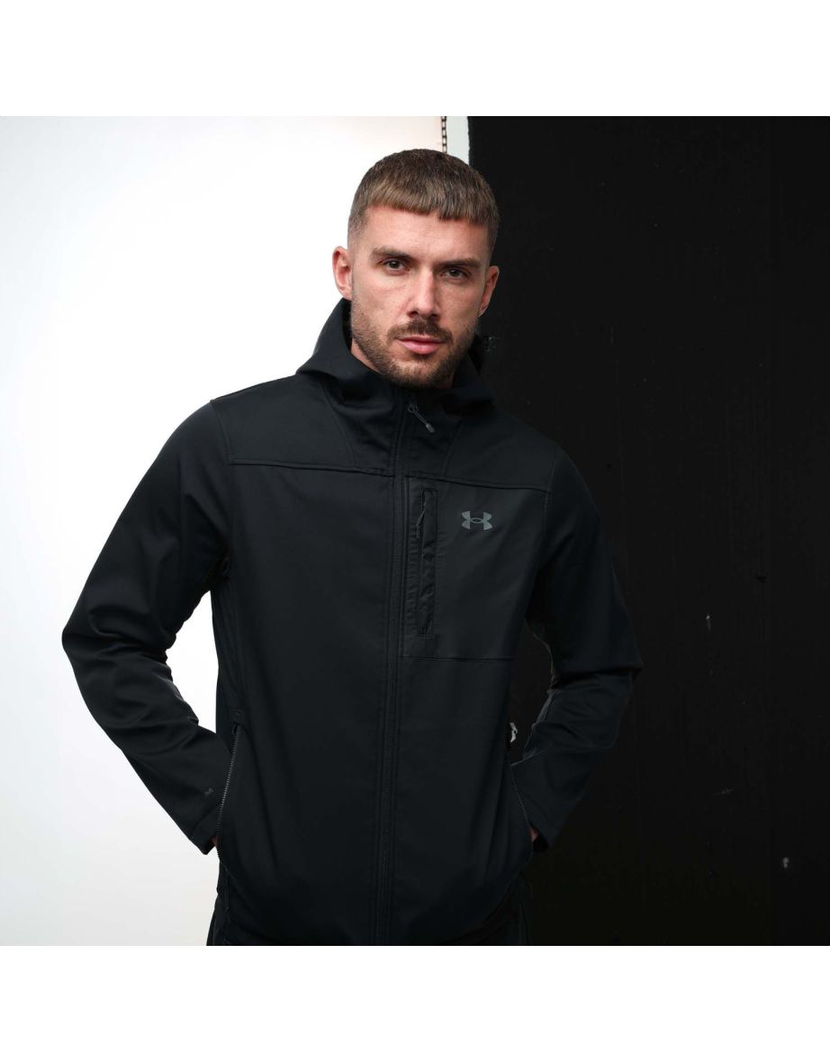 Men's Under Armour Storm ColdGear Shield Hooded 2.0 Jacket in Black - 4