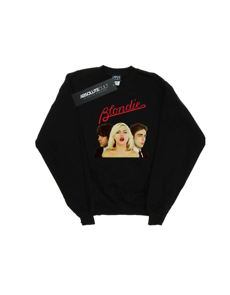 Blondie Girls Band Trio Sweatshirt - Black