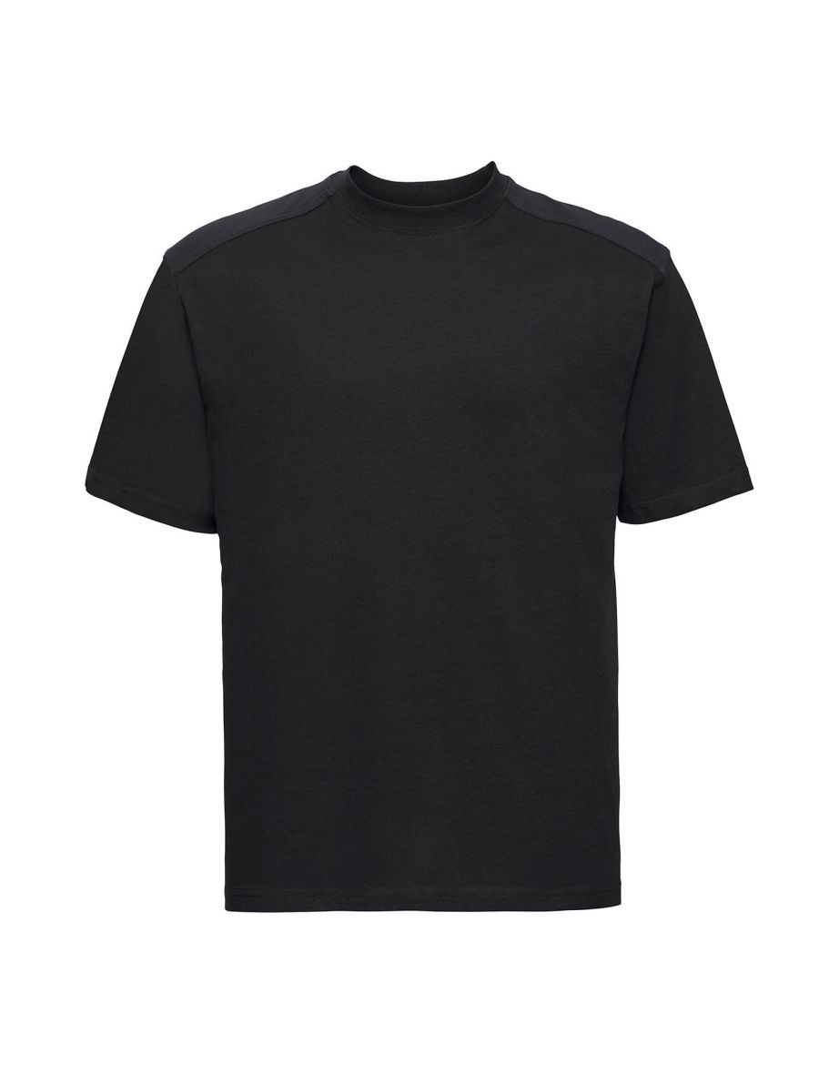 Russell Mens Heavyweight T-Shirt - Black