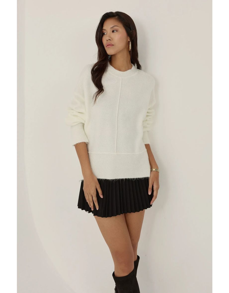 Relaxed Fit Knitted Sweater