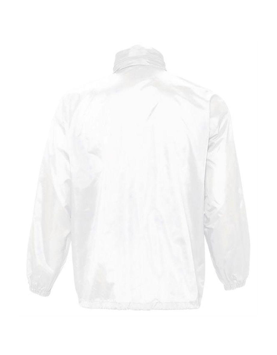 SOLS Surf Windbreaker Lightweight Jacket - White - 3